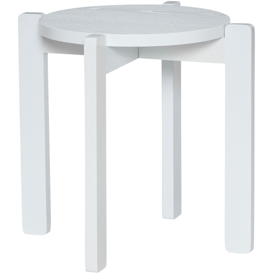 Hübsch Always Hocker H42 cm, Hellgrau