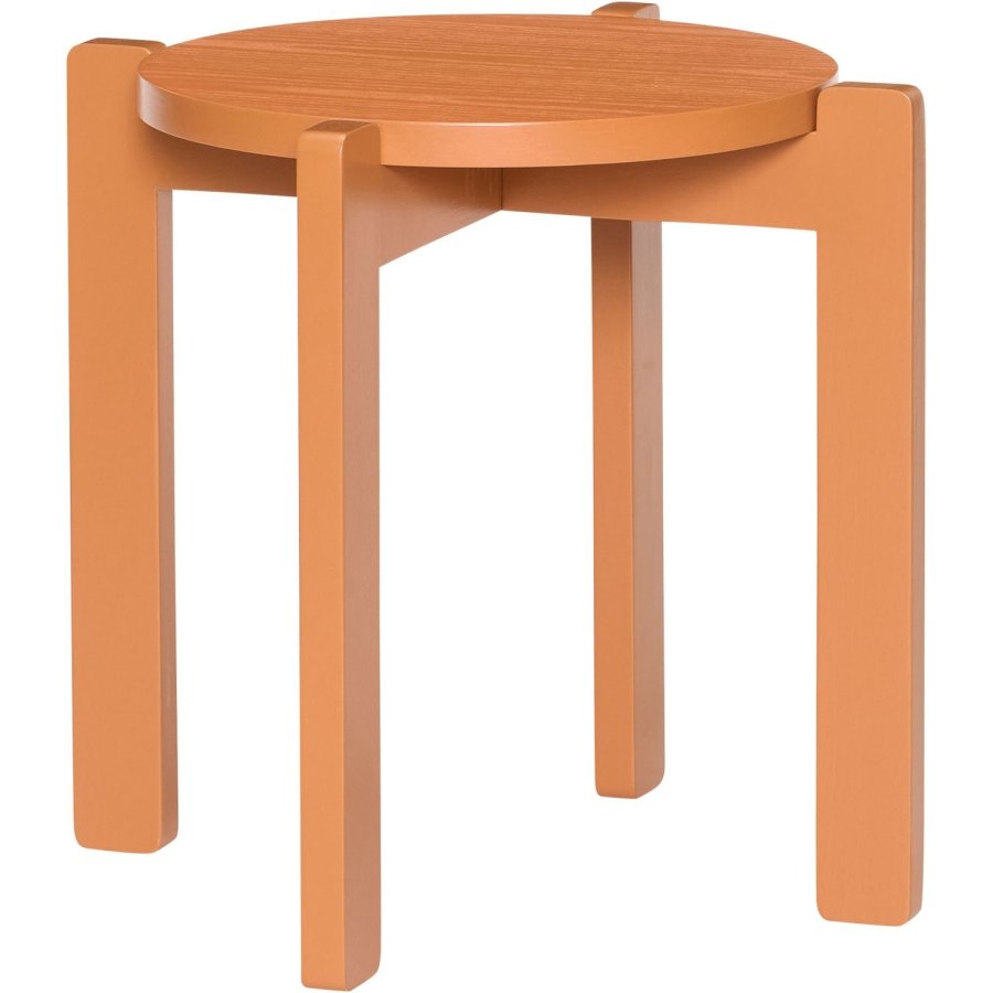 Hübsch Always Hocker H42 cm, Orange