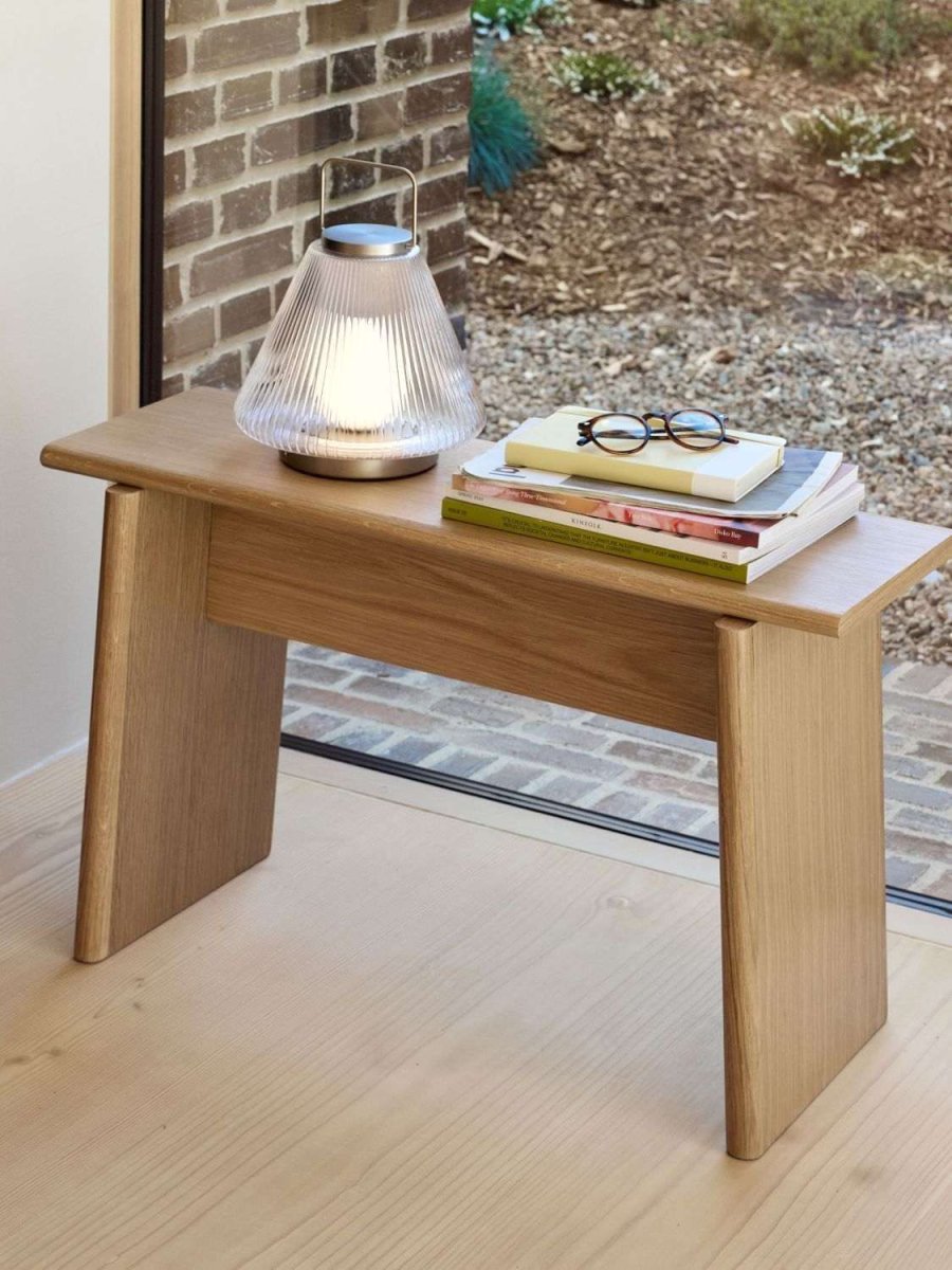H&uuml;bsch Baenk Skammel H48 cm, Eg