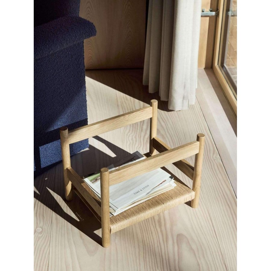H&uuml;bsch Heritage Magasinholder H33 cm, Eg