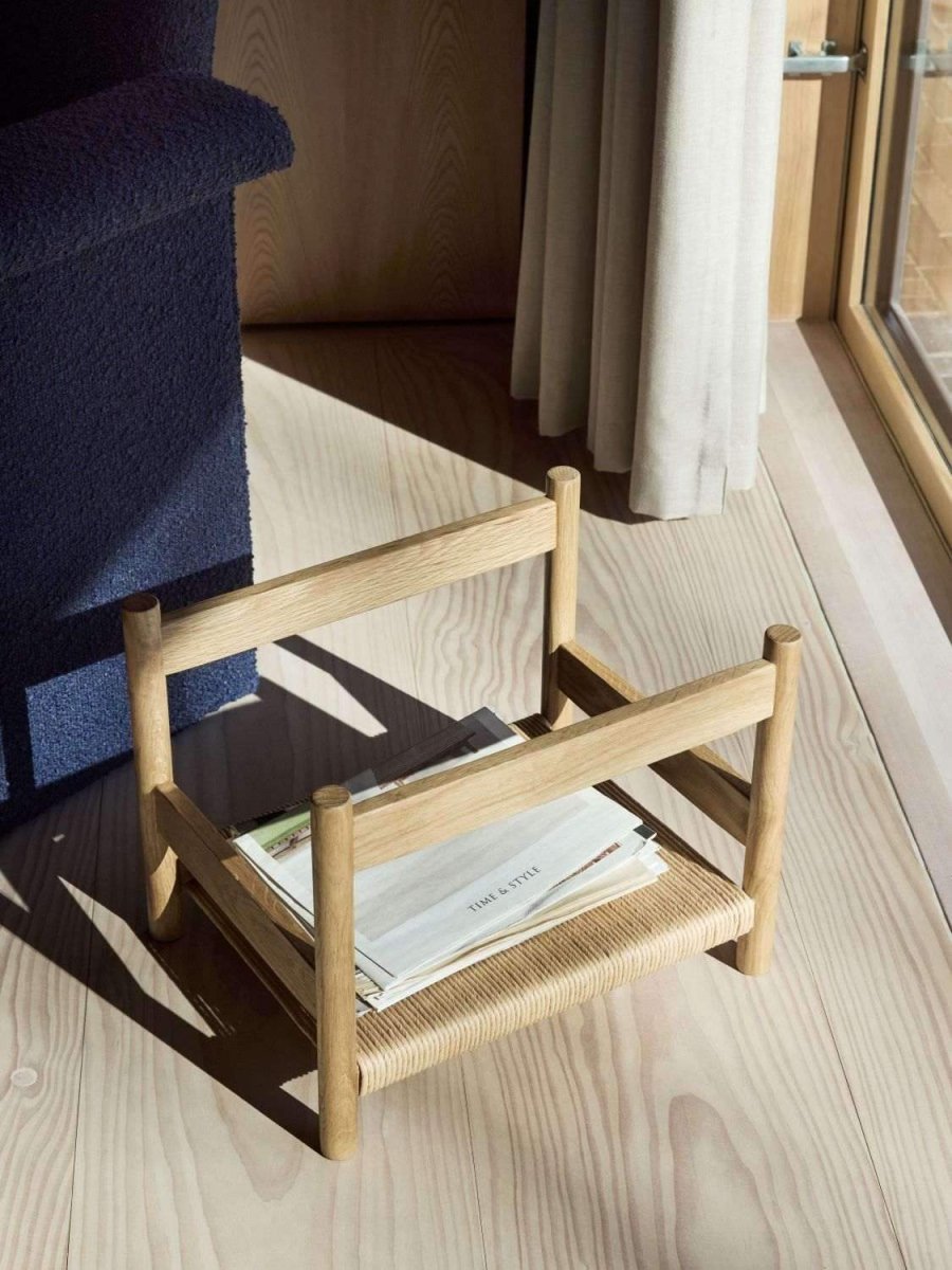 H&uuml;bsch Heritage Magasinholder H33 cm, Eg