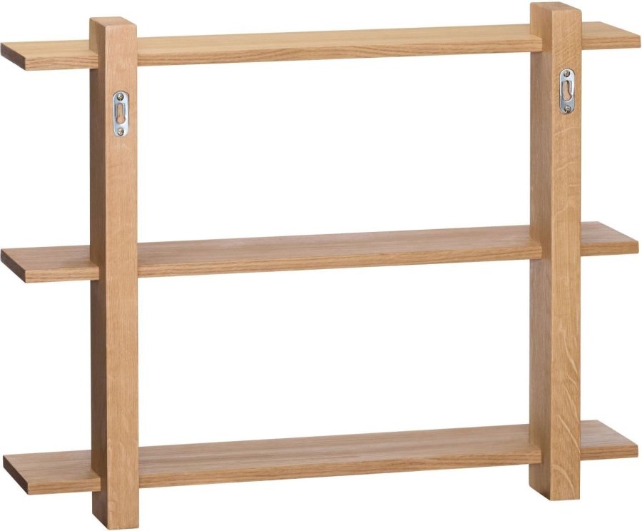 H&uuml;bsch Simple Wandregal 60 cm, Eiche
