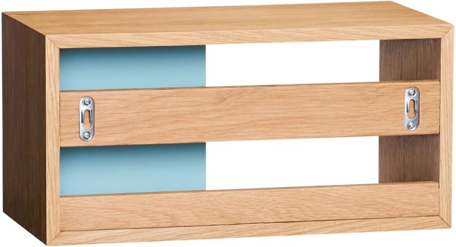 H&uuml;bsch Slide Wandregal 40 cm, Blau