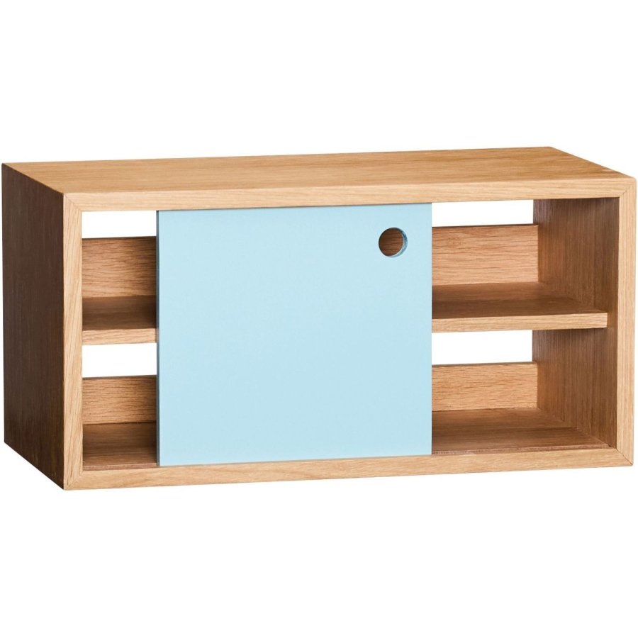 H&uuml;bsch Slide Wandregal 40 cm, Blau