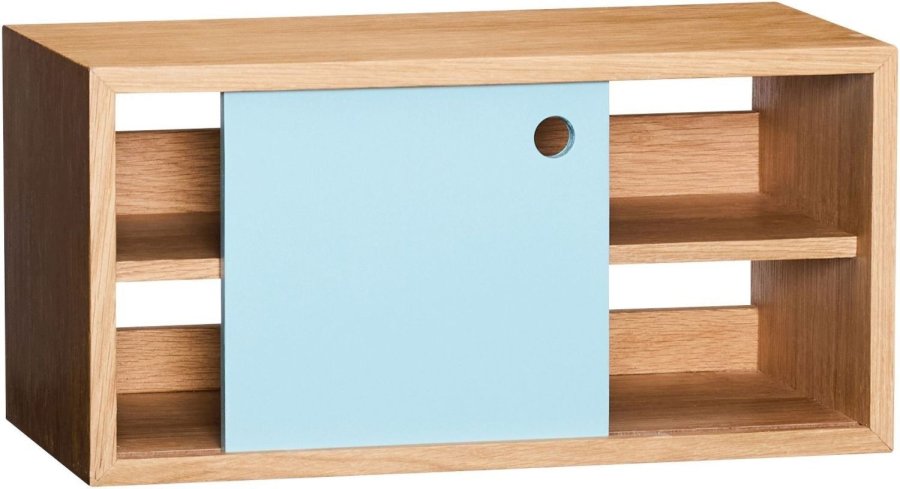 H&uuml;bsch Slide Wandregal 40 cm, Blau