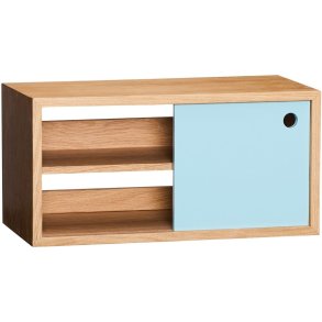 H&uuml;bsch Slide Wandregal 40 cm, Blau