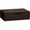 H&uuml;bsch Hide Opbevaringskasse 30x20 cm, M�rkbejdset Eg