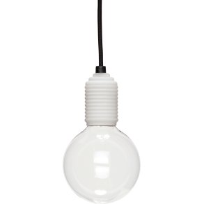 Hbsch Freely Pendelleuchte 12 cm, Schwarz/Wei