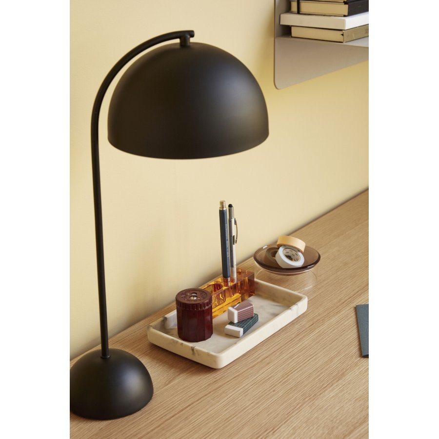 Hbsch Form Tischlampe H48 cm, Schwarz