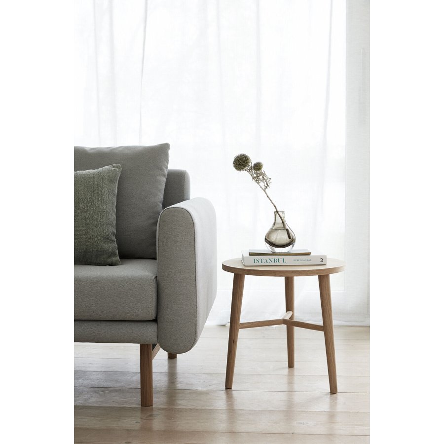 H�bsch Drop Vase H14 cm, Rauchfarbig