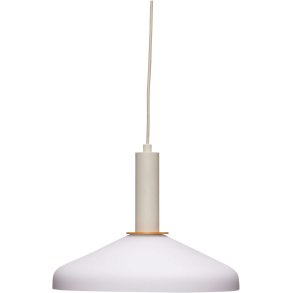 Hbsch Apollo Pendelleuchte 35 cm, Orange/Sand/Wei