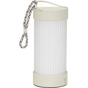 Hübsch Camp Trdls Bordlampe H21 cm, Flerfarvet/Sand/Hvid