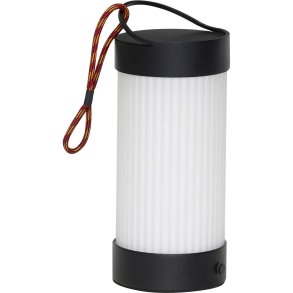 Hübsch Camp Trdls Bordlampe H21 cm, Sort/Flerfarvet/Hvid