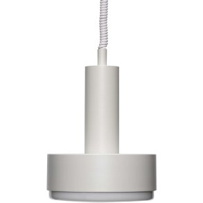 Hbsch Quip Pendelleuchte 25 cm, Hellgrau