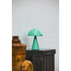 Hübsch Mush Trådløs Bordlampe LED H20 cm, Grøn