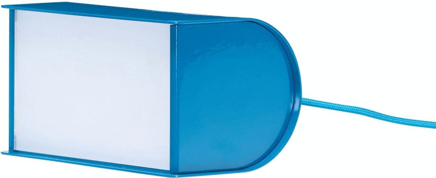 H&uuml;bsch Book Bordlampe H30 cm, Petrol