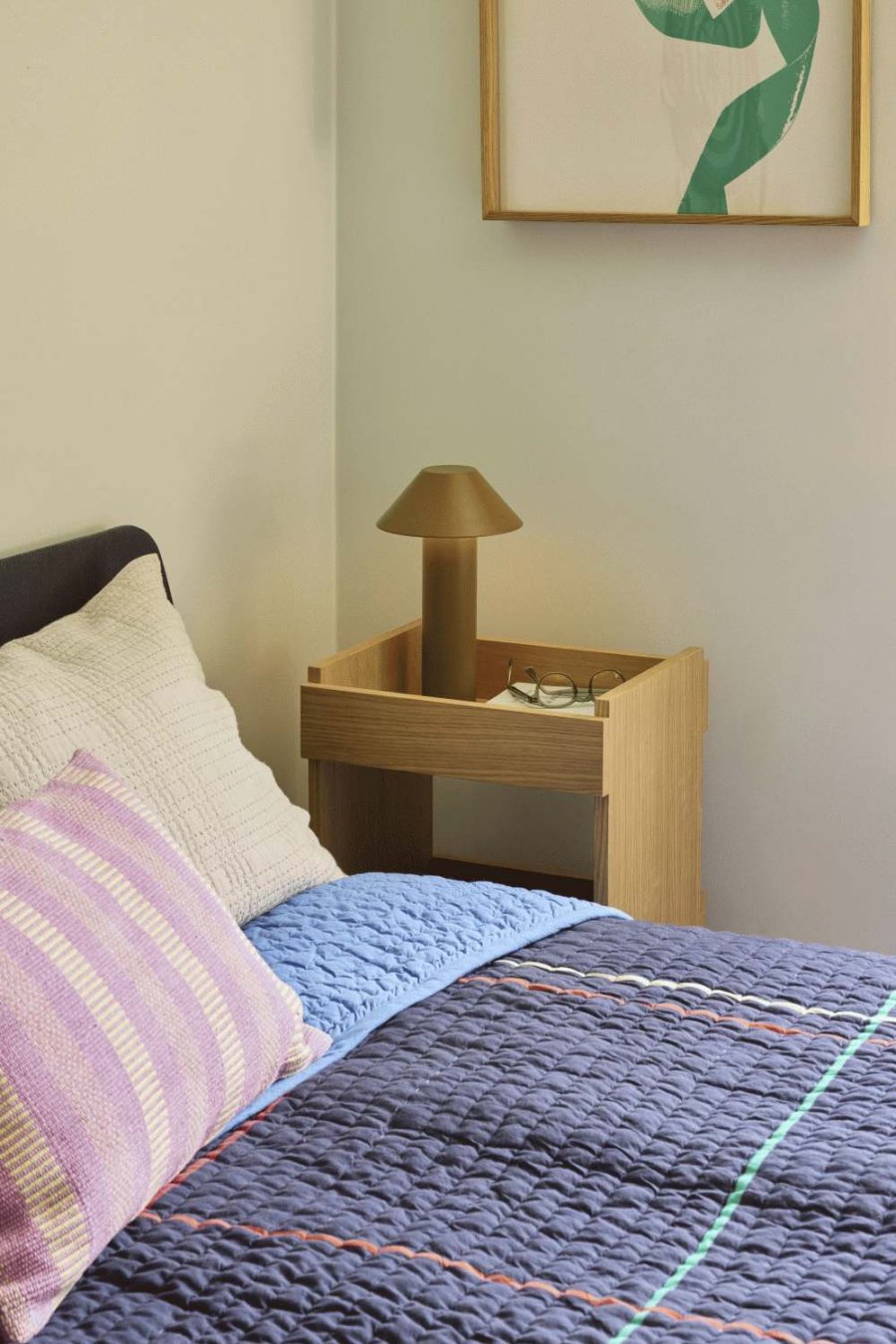 H�bsch Tower Tafellamp H32 cm, Donkergroen