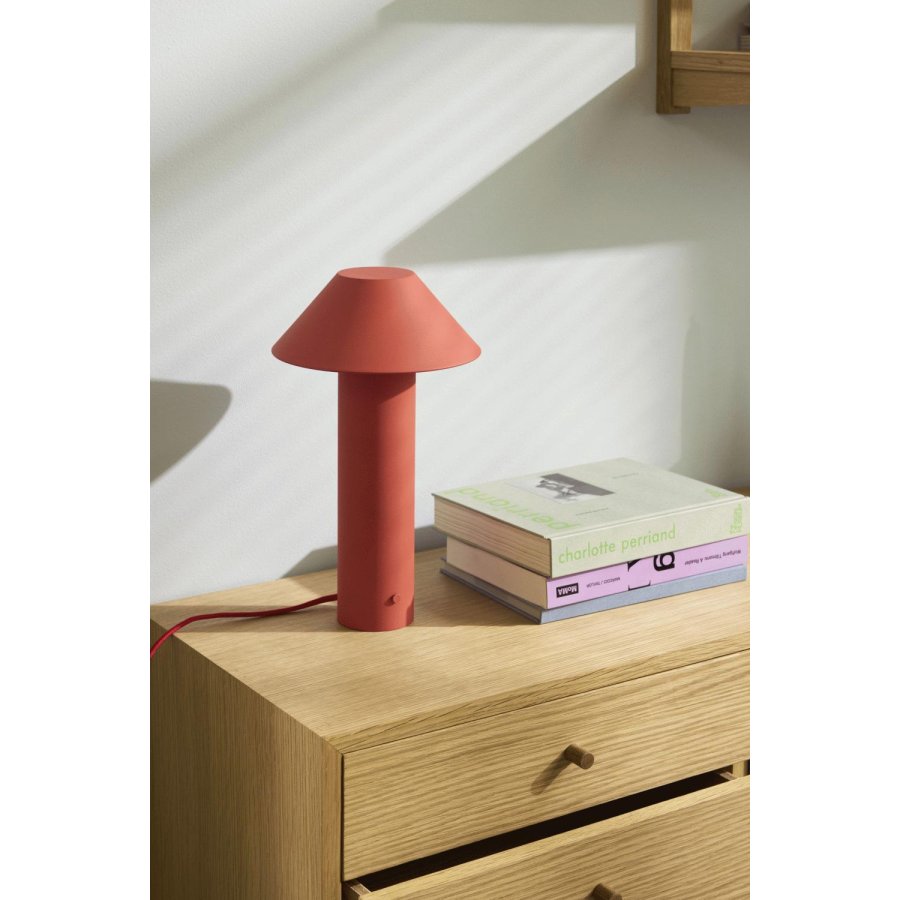 H&uuml;bsch Tower Bordlampe H32 cm, R�d