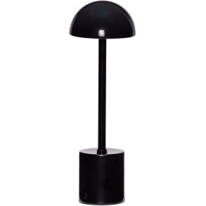 H&uuml;bsch Taten Tr�dl�s Bordlampe H30 cm, Sort