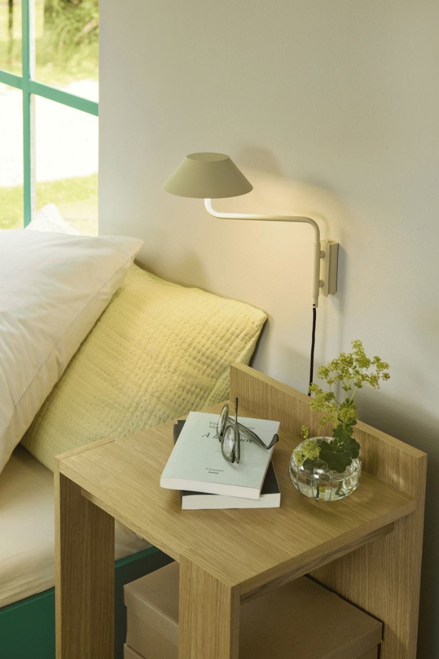 H&uuml;bsch Cover V�glampe 30 cm, Sand