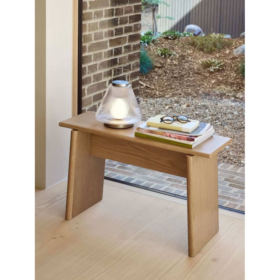 H&uuml;bsch Tou Akku-Tischlampe H28 cm, Nickel
