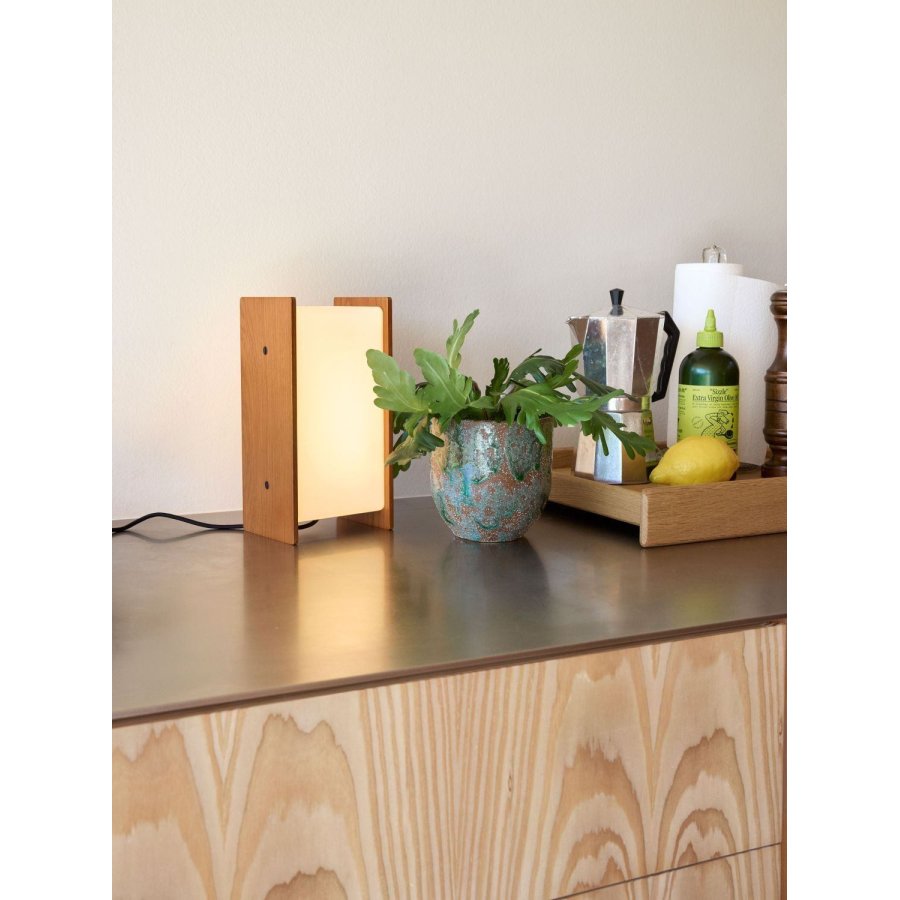 H&uuml;bsch Sabi Bordlampe H25 cm, Eg