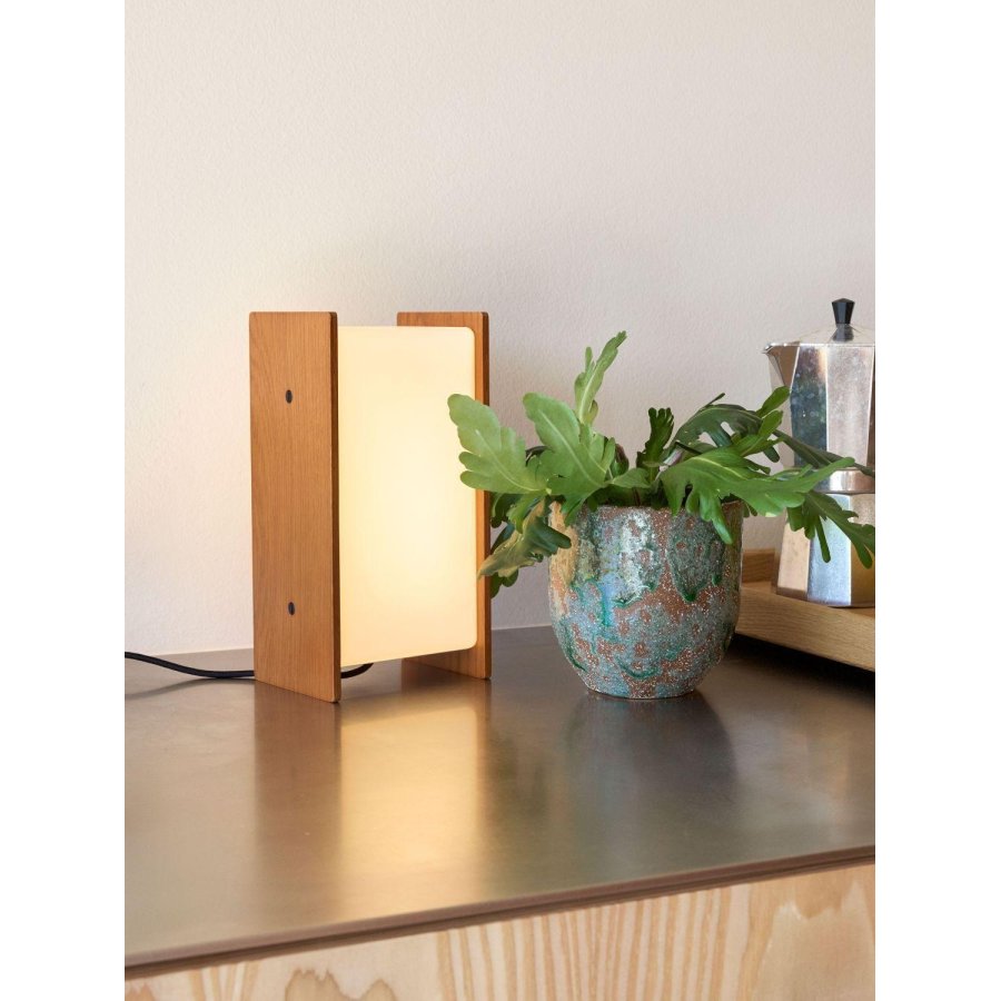 H&uuml;bsch Sabi Bordlampe H25 cm, Eg