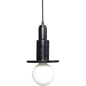 Hbsch Sculpture Pendelleuchte 12 cm, Schwarz