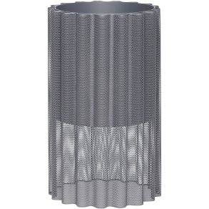 Hübsch Flow Blumentopf 27 cm, Grau