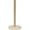 Hübsch Pure Kkkenrulleholder H29 cm, Messing/Terrazzo