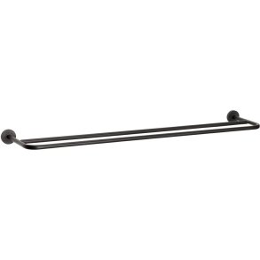 Hübsch Pipe Håndklædeholder 73 cm, Sort