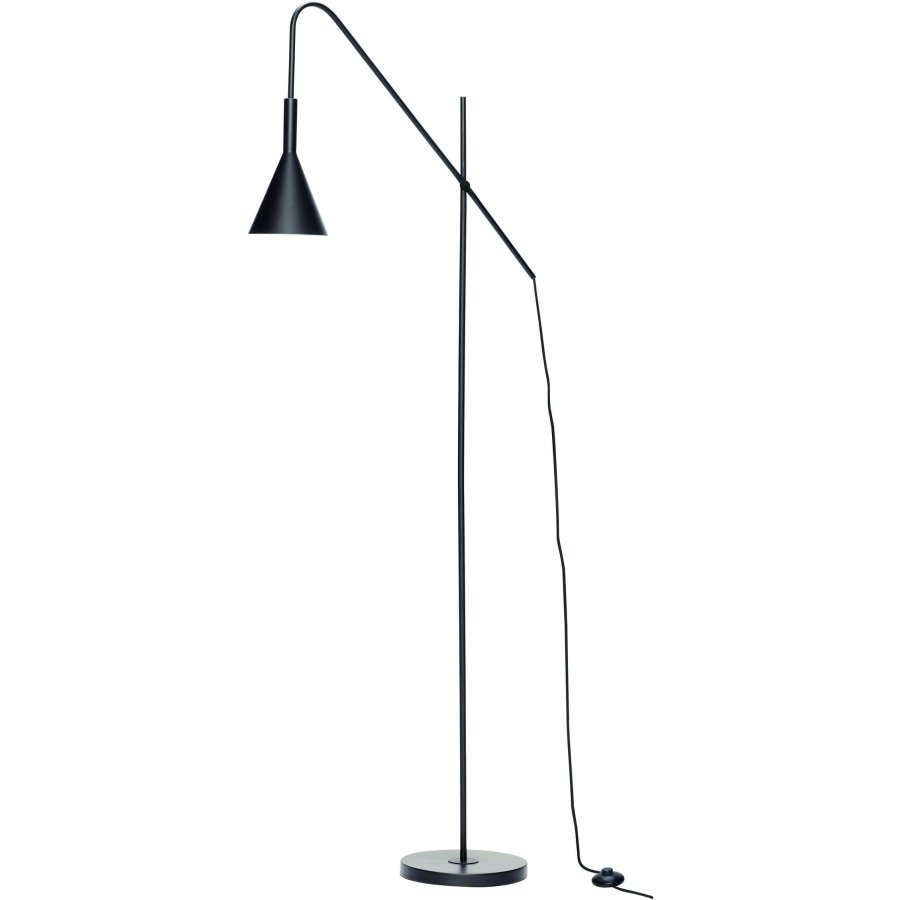 Hübsch Rope Gulvlampe H167 cm, Sort