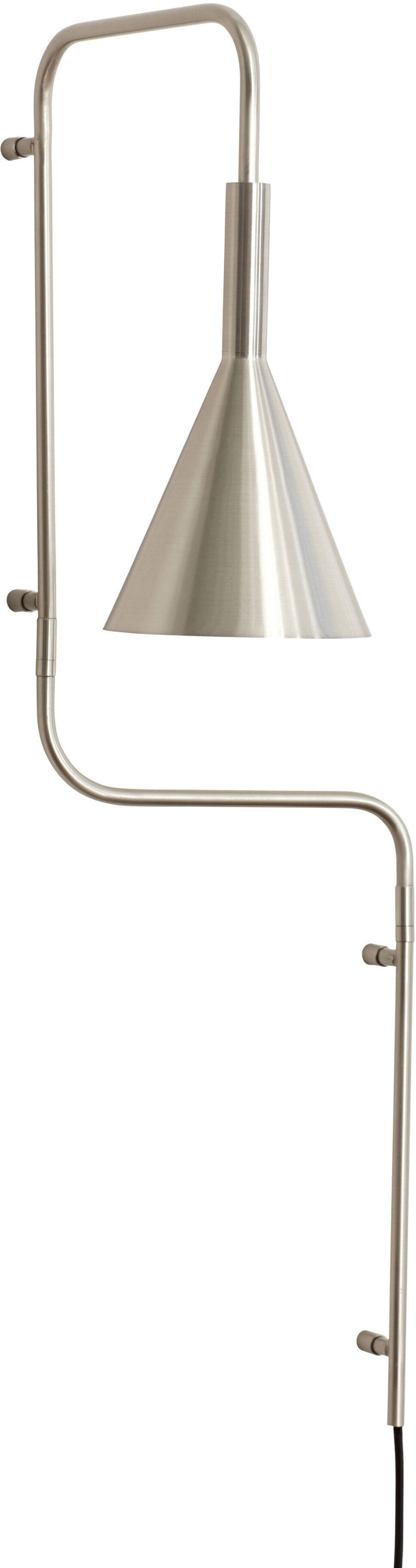 Hübsch Rope Væglampe, Nikkel - Væglamper - WWW.HJEM.DK ApS