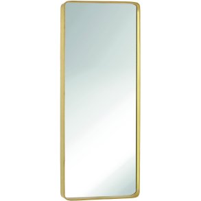 Hbsch Retro Wandspiegel H76 cm, Messing