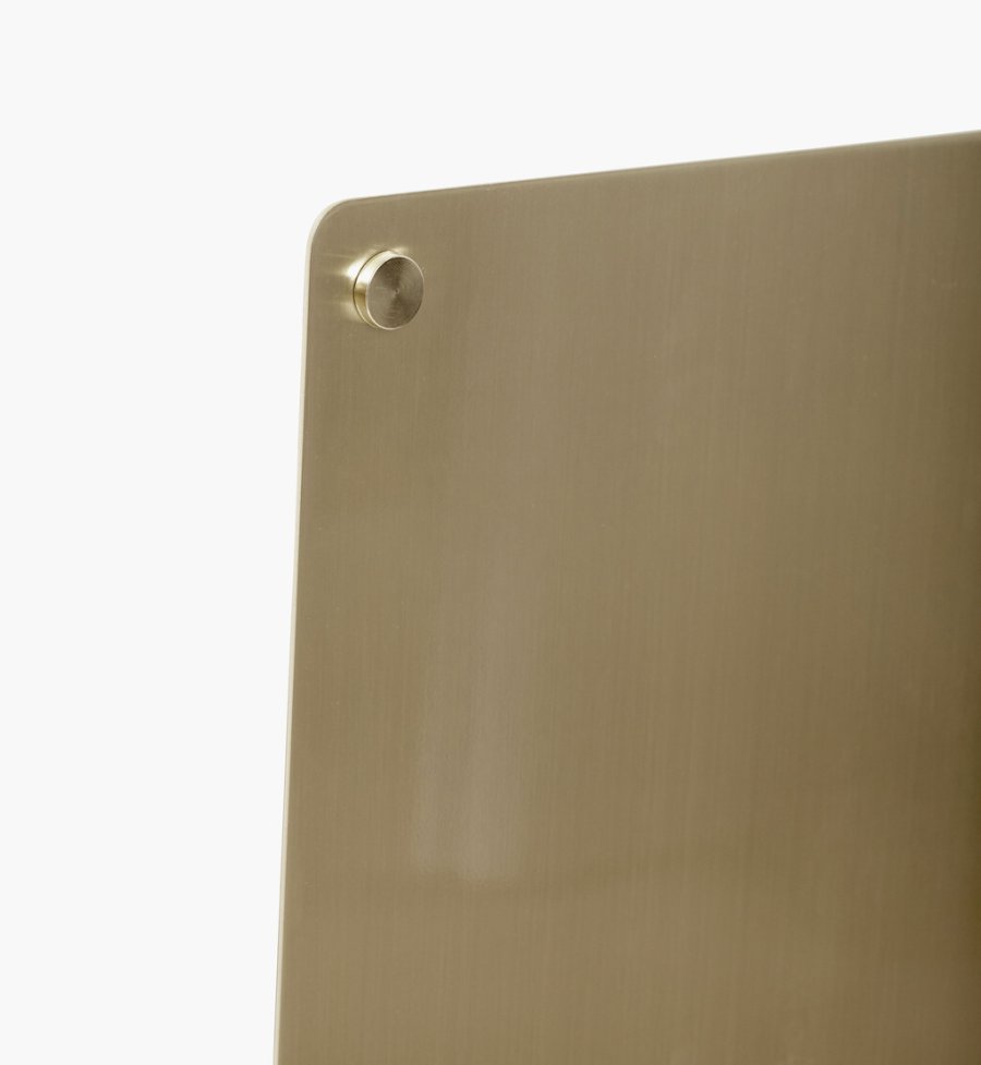 Hübsch Attract Tavle 42 cm, Messing