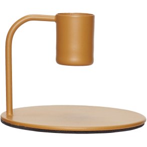 Hbsch Curve Kerzenhalter H7 cm, Orange
