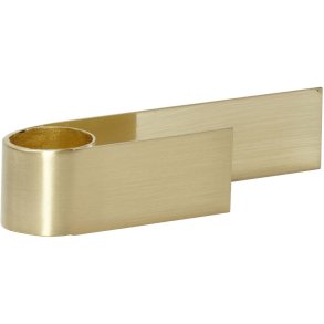 Hbsch Roll Kerzenhalter H2 cm, Messing