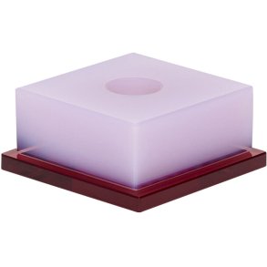 Hbsch Dust Kerzenhalter H4 cm, Rosa/Pink