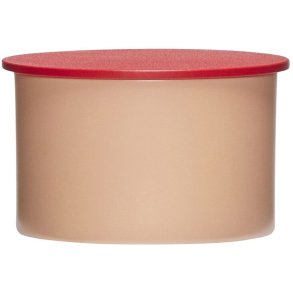 Hbsch District Aufbewahrungsbehlter 10 cm, Rosa/Rot