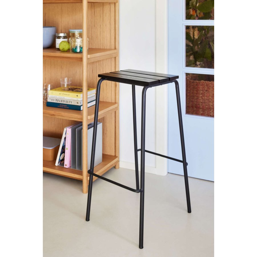 Hbsch Stilt Barhocker H76 cm, Schwarze Esche