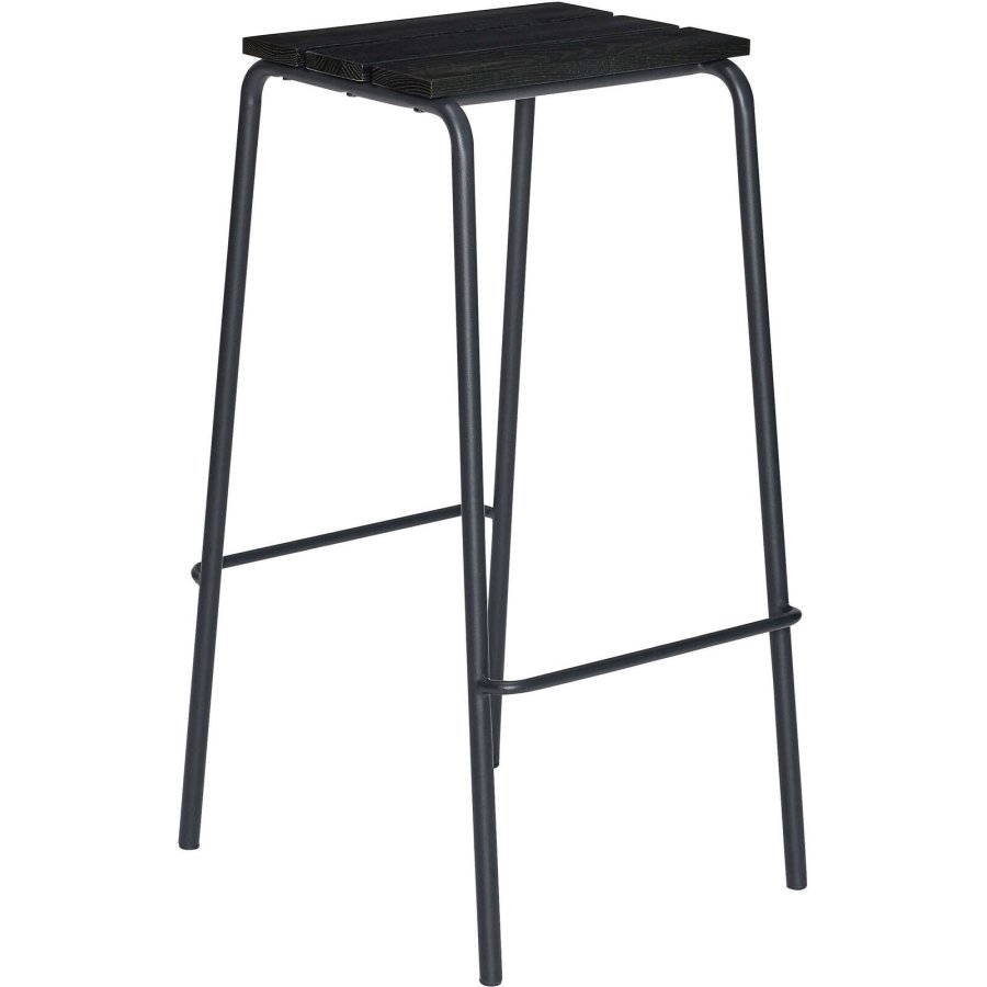 Hbsch Stilt Barhocker H76 cm, Schwarze Esche