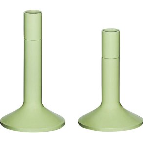Hbsch Kindred Kerzenhalter 2er Set, Hellgrn