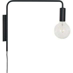 Hbsch Serendipity Wandleuchte 47 cm, Schwarz