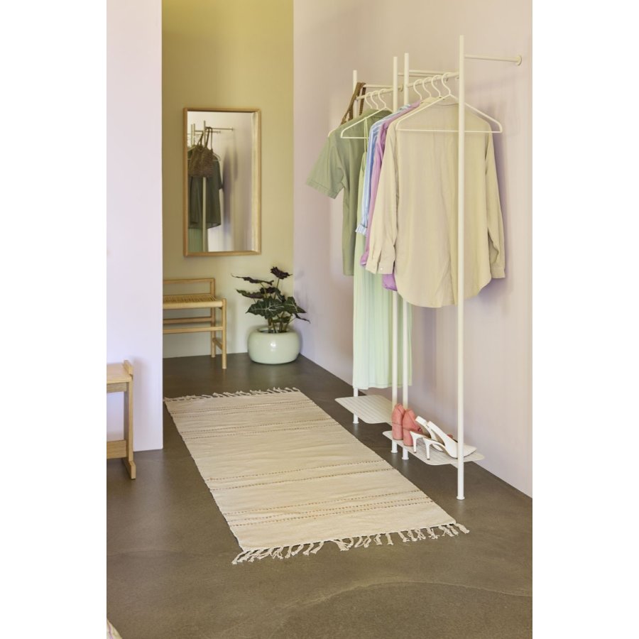 Hübsch Maru Kräutertopf 2er Set, Beige/Hellgrün
