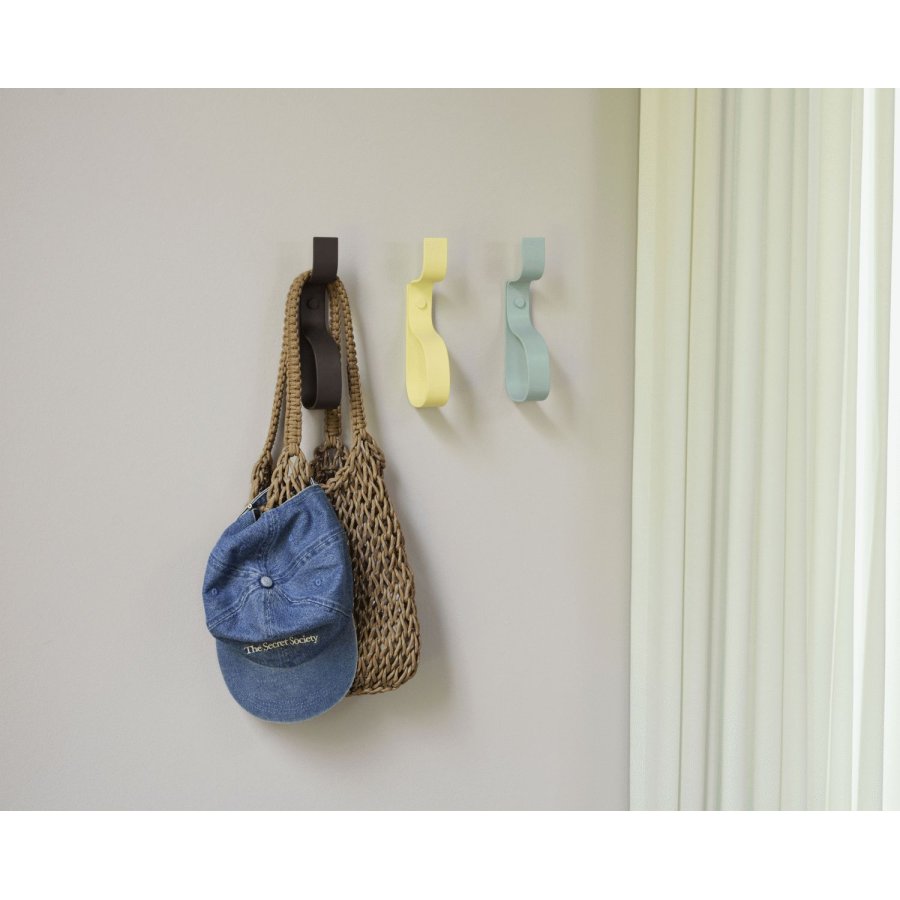 H&uuml;bsch Nami Wandhaken H20 cm, Blau