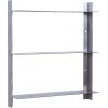 H&uuml;bsch Acier Hylde H46 cm, B�rstet St�l