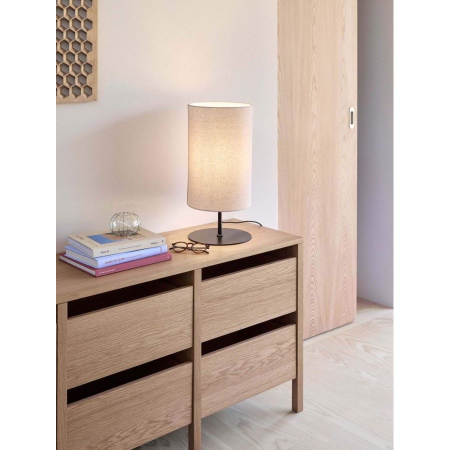 H&uuml;bsch Sable Bordlampe H50 cm, Sand