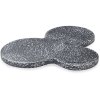 Humdakin Milano Terrazzo-plade 34 x28x1,5 cm, Sort Terrazzo