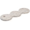 Humdakin Torino Terrazzoplatte 41x14x1,6 cm, Rot/Beige Terrazzo