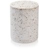Humdakin Bologna Vase m. Deckel 17x13 cm, Rot/Beige Terrazzo